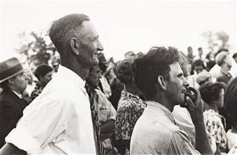 BEN SHAHN (1898-1969) A selection of 5 Depression-era photographs, all depicting groups of people.